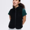 W501651-CDF-BLK_CandyFleeceVest_Black_000 Candy Fleece Vest