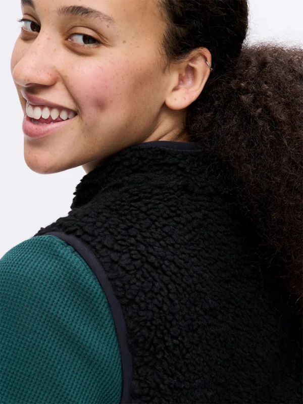 W501651-CDF-BLK_CandyFleeceVest_Black_041 Candy Fleece Vest